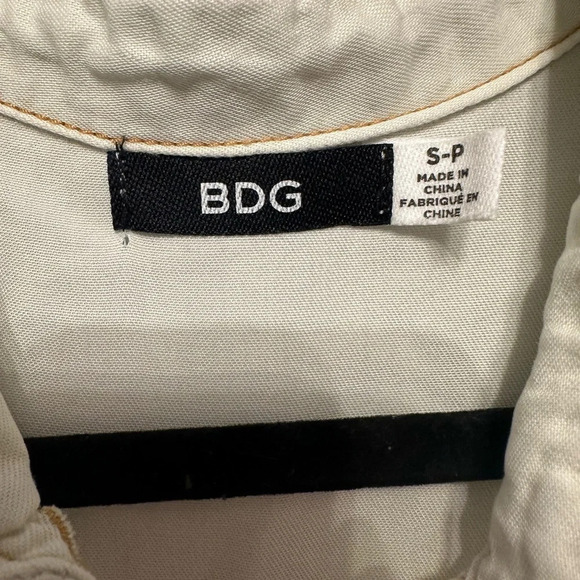 BDG Faux Light Wash Denim Dress Size Medium - Picture 3 of 4